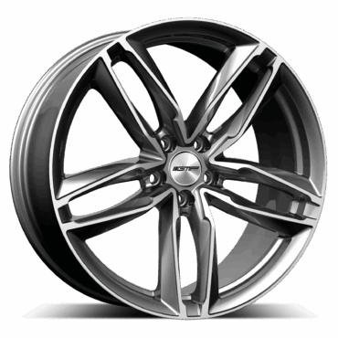 GMP ATOM Anthracite Diamond 7,5x17 ET35 112 66,5