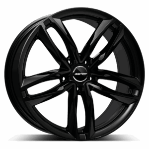 GMP ATOM Glossy Black 7,5x17 ET45 112 66,5