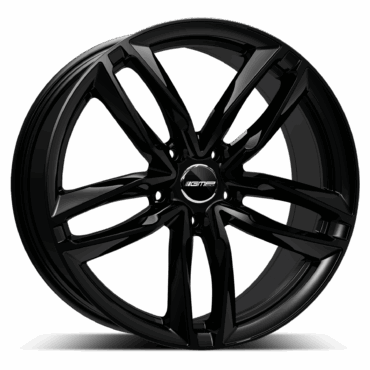 GMP ATOM Glossy Black 7,5x17 ET35 112 66,5