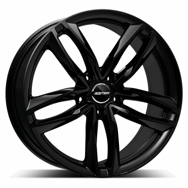 GMP ATOM Glossy Black 7,5x17 ET35 112 66,5