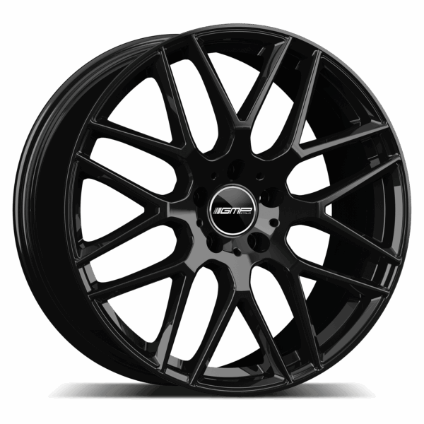 GMP BERGHEM Glossy Black 8x19 ET45 112 66,6