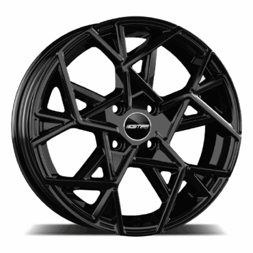 GMP CARTESIO Glossy Black 6,5x16 ET30 98 58,1