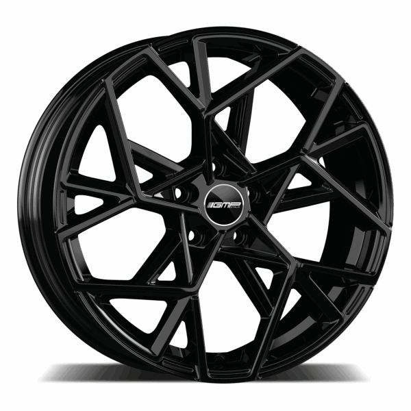 GMP CARTESIO Glossy Black 8x19 ET30 110 65,1
