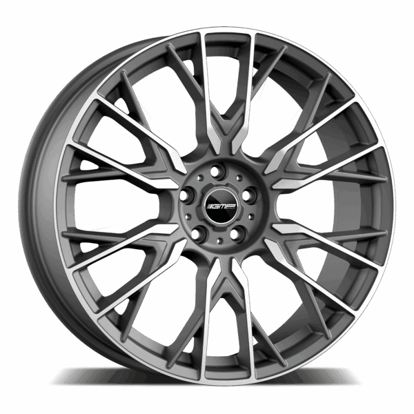 GMP FENDER Matt Anthracite Diamond 8x19 ET43 112 66,6