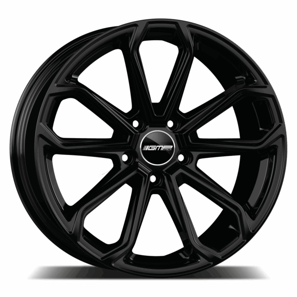 GMP FURIOSA Glossy Black 9x22 ET26 112 66,5