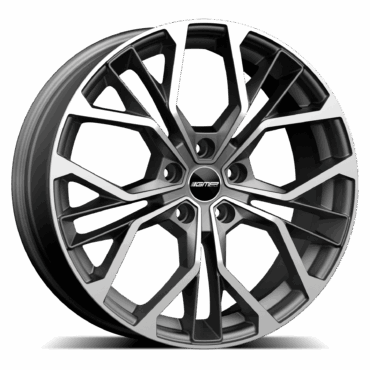 GMP MATISSE Matt Anthracite Diamond 6,5x16 ET35 100 73,1