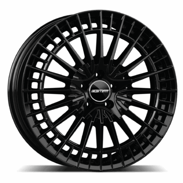 GMP QSTAR Glossy Black 8x18 ET30 112 66,6
