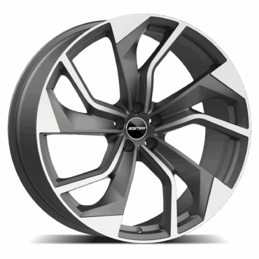 GMP REBEL Matt Anthracite Diamond 8,5x19 ET35 112 66,5