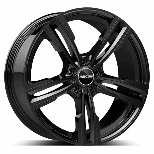 GMP REVEN Glossy Black 7,5x17 ET34 120 72,6