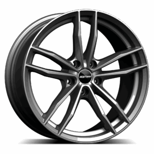 GMP SWAN Glossy Anthracite 8,5x20 ET30 112 66,6