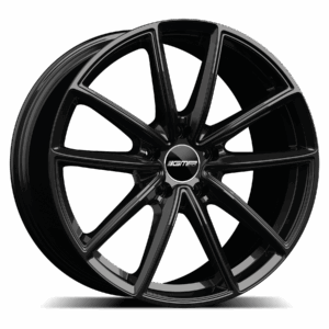 GMP TITAN Glossy Black 9,5x20 ET26 112 66,5