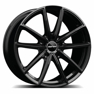 GMP TITAN Glossy Black 9,5x20 ET54 130 71,6
